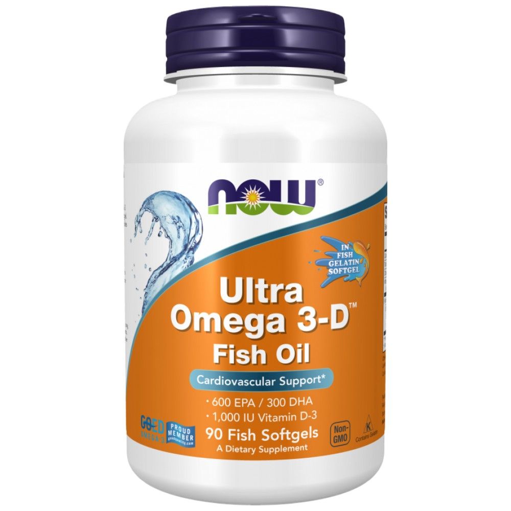 Ultra Omega 3-D D-3 vitaminnal - 90 gél kapszula
