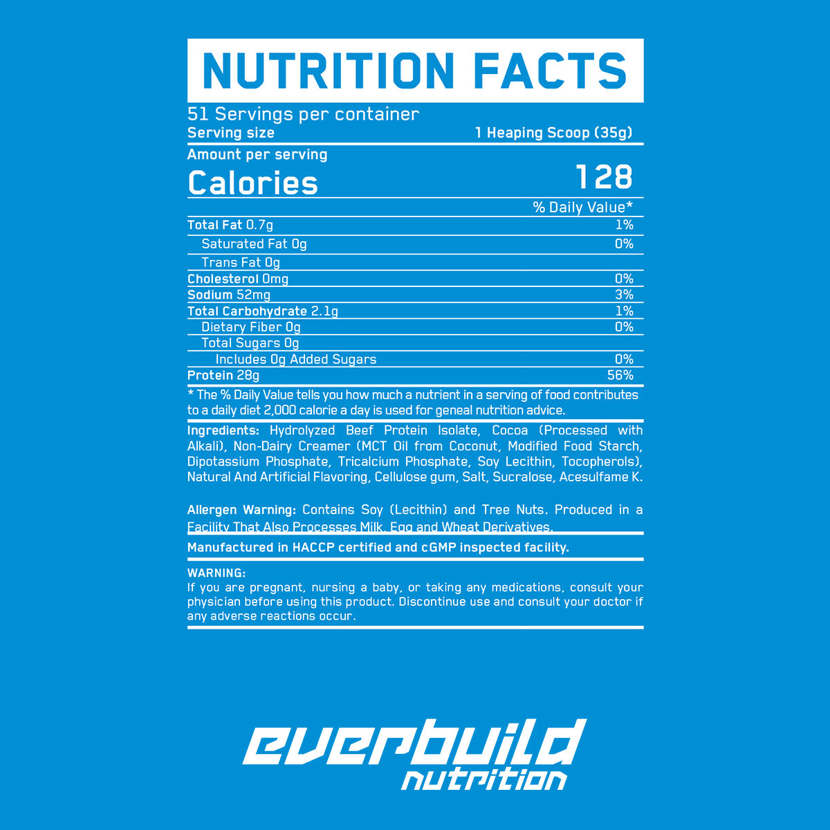 Ultra Premium 100% marhafehérje izolátum - 1,816 kg