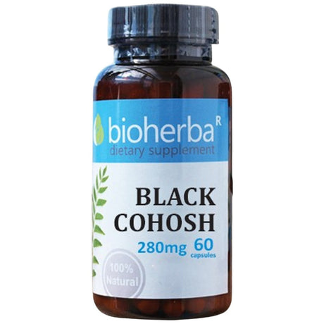 Black Cohosh 280 mg - 60 capsules - Nutra Best Europe