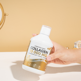 Fish Collagen 15,000 mg with Retinol, Hyaluron, Elastin - 500 ml - Nutra Best Europe