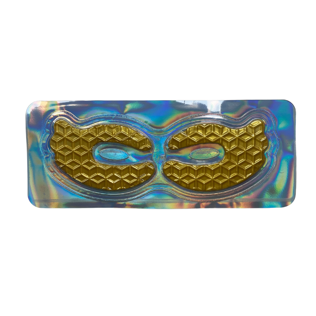 Regenerating mask with caviar, collagen and peptides for the eye area – 3 pieces - Nutra Best Europe