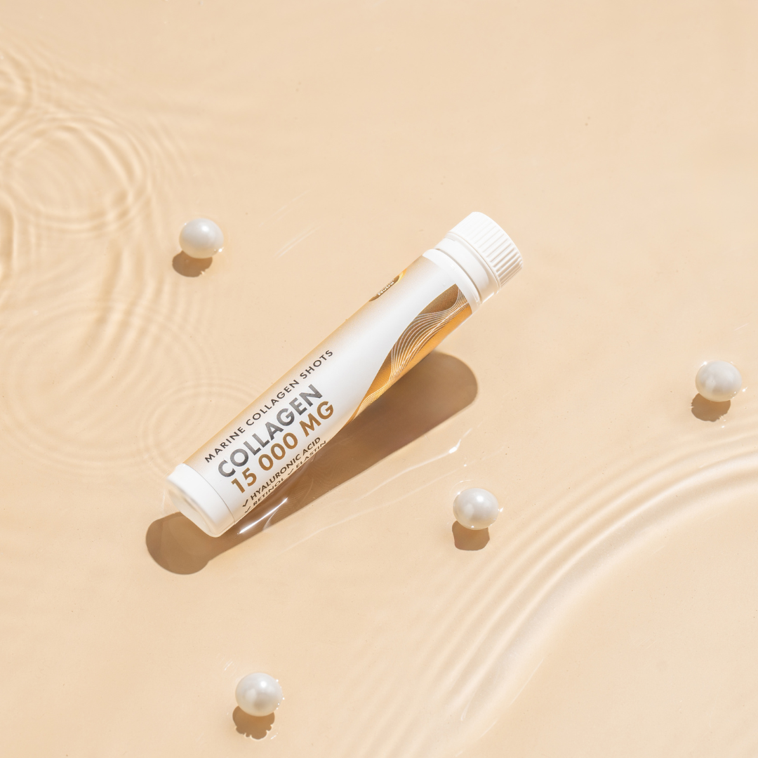 Fish Collagen 15,000 mg with Retinol, Elastin and Hyaluronic Acid - 30 x 25 ml - Nutra Best Europe