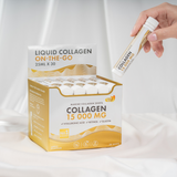 Fish Collagen 15,000 mg with Retinol, Elastin and Hyaluronic Acid - 30 x 25 ml - Nutra Best Europe