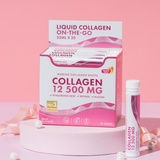 Fish Collagen 12,500 mg with Retinol, Elastin and Hyaluronic Acid - 20 x 25 ml - Nutra Best Europe