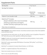 ElderMune™ | 65:1 Elderberry Juice Concentrate - 90 capsules - Nutra Best Europe