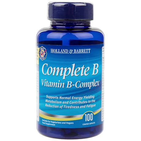 Complete B / Vitamin B-Complex - 100 caplets - Nutra Best Europe