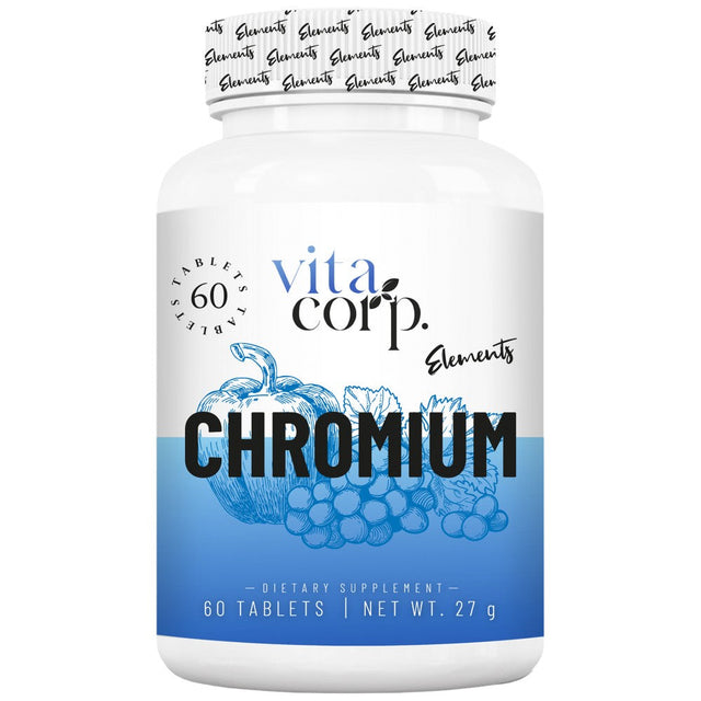 Chromium Picolinate 200 mcg - 60 Tablets - Nutra Best Europe