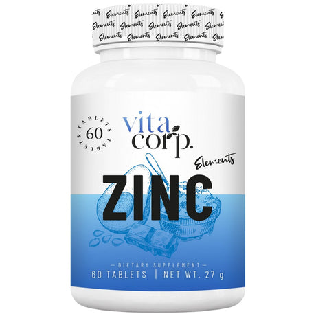 Zinc Oxide 25 mg 60 Tablets - Nutra Best Europe