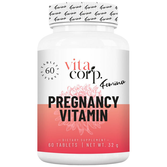 Pregnancy Vitamin Femina - 60 Tablets - Nutra Best Europe