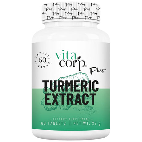 Turmeric Extract 200 mg - 60 Tablets - Nutra Best Europe