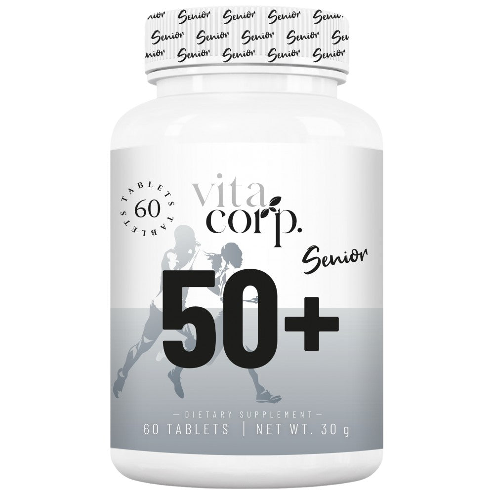 Senior 50+ MultiVitamin - 60 Tablets - Nutra Best Europe