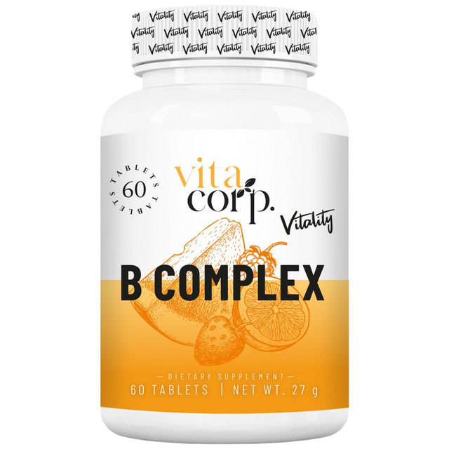 Vitamin B Complex - 60 Tablets - Nutra Best Europe