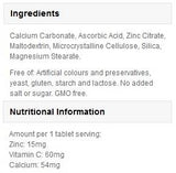 Zinc - 90 Tablets - Nutra Best Europe