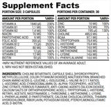 Vegán vitamintámogatás | Multivitaminok és ásványi anyagok vegánoknak 90 kapszula