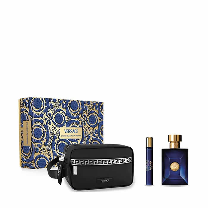 <tc>VERSACE</tc> Dylan Blue Pour Homme Eau De Toilette spray 100 ml 3 darabos készlet