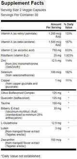 Vision Essentials 60 capsules - Nutra Best Europe
