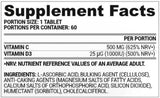 Vita C + D3 | C-vitamin 500 mg + D-vitamin 1000 NE 60 tabletta