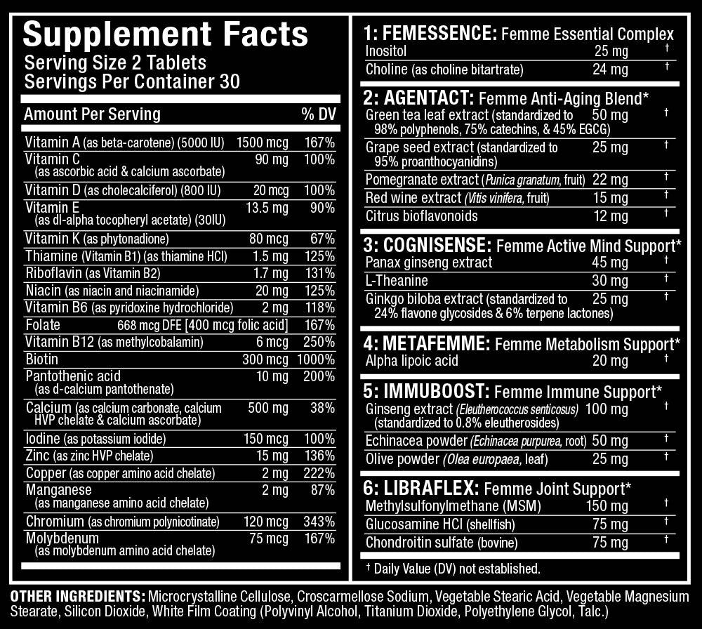 Vitaform/Premium Multi-Vitamin nőknek - 60 tabletta