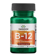 B-12-vitamin 500 mcg./30 Caps - 0