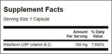 B-2-vitamin/Riboflavin 100 mg - 100 kapszula