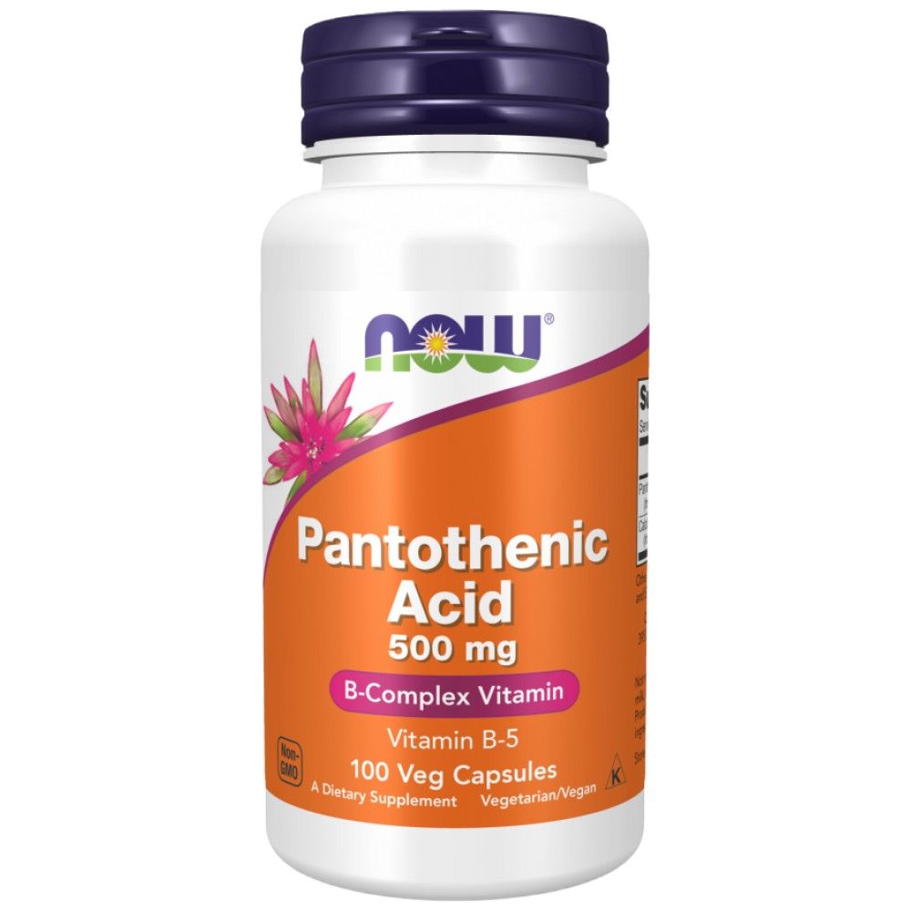 B-5-vitamin/Pantoténsav 500 mg - 100 kapszula