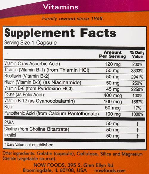 B-50-vitamin [100 kapszula, 100 adag]