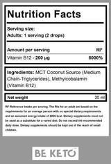 B12-vitamin cseppekben | mint metilkobalamin - 30 ml