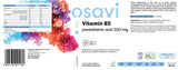 B5 vitamin | Pantoténsav 200 mg - 180 kapszula