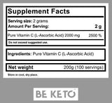 C-vitamin 100% por - 200 gramm