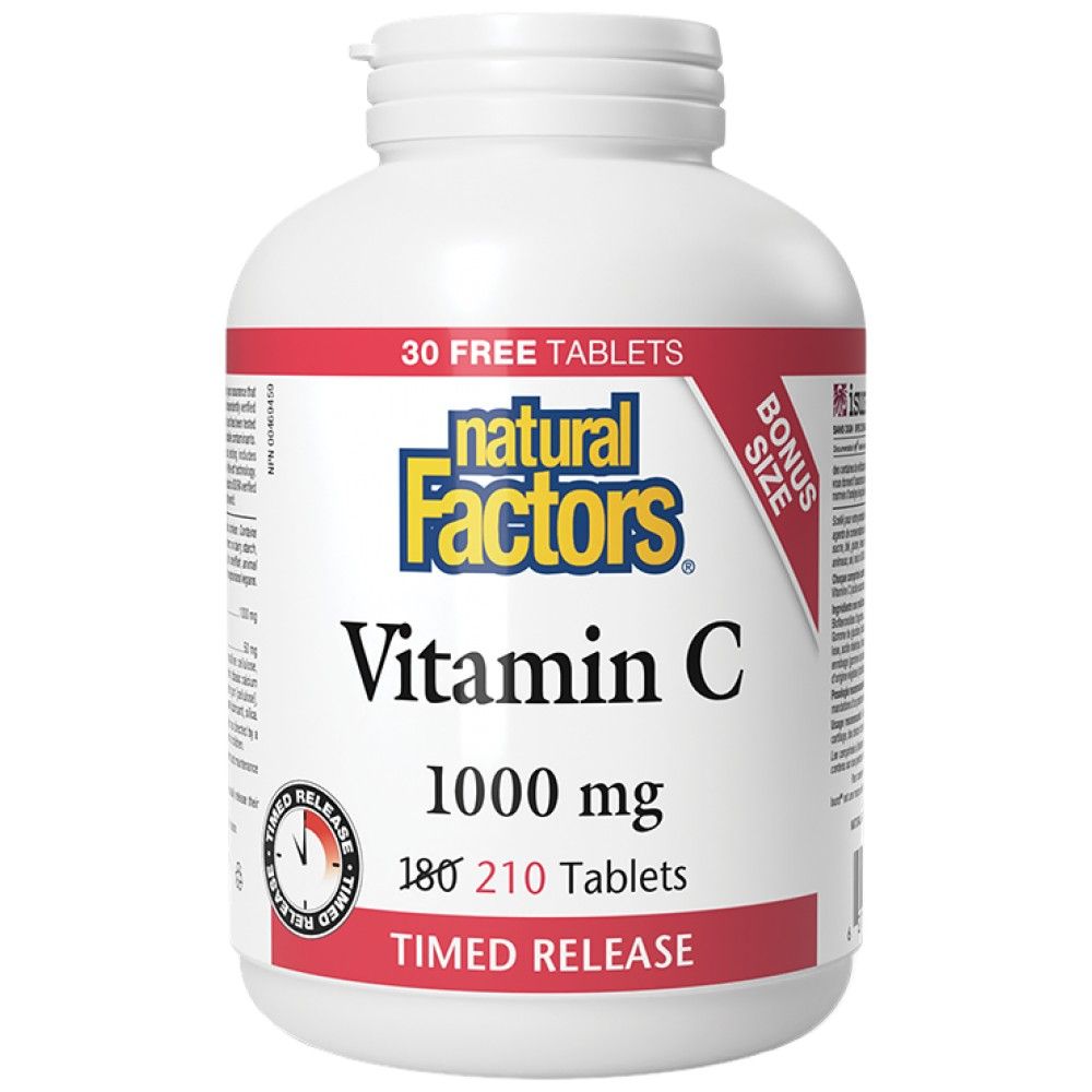 C-vitamin 1000 mg | Időzített kiadás - 210 tabletta