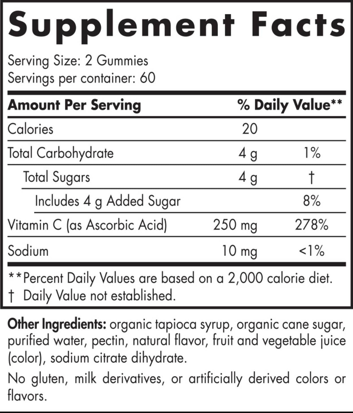 C-vitamin Gummies Sport 250 mg - 120 gumicukor