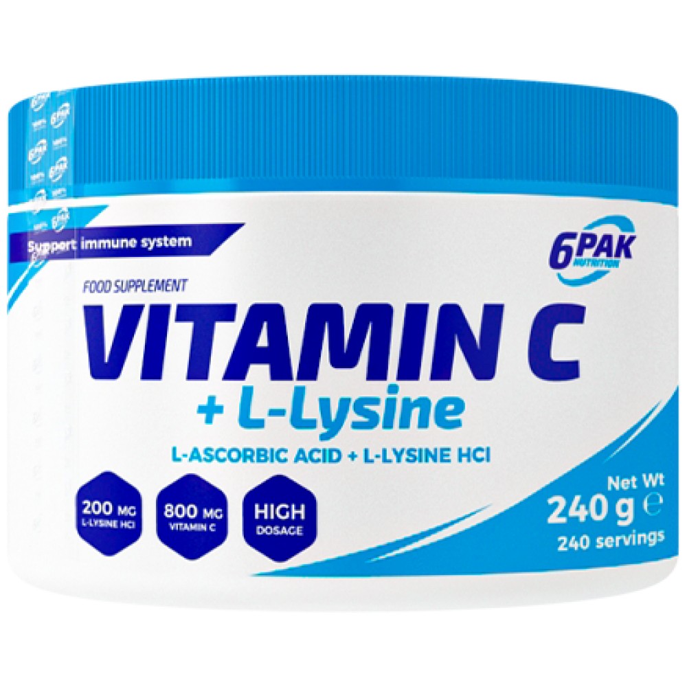 C-vitamin + L-lizin por - 240 gramm