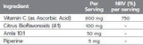 C-vitamin Plus | Citrus bioflavonoidokkal, fekete borssal & Amla - 60 tabletta