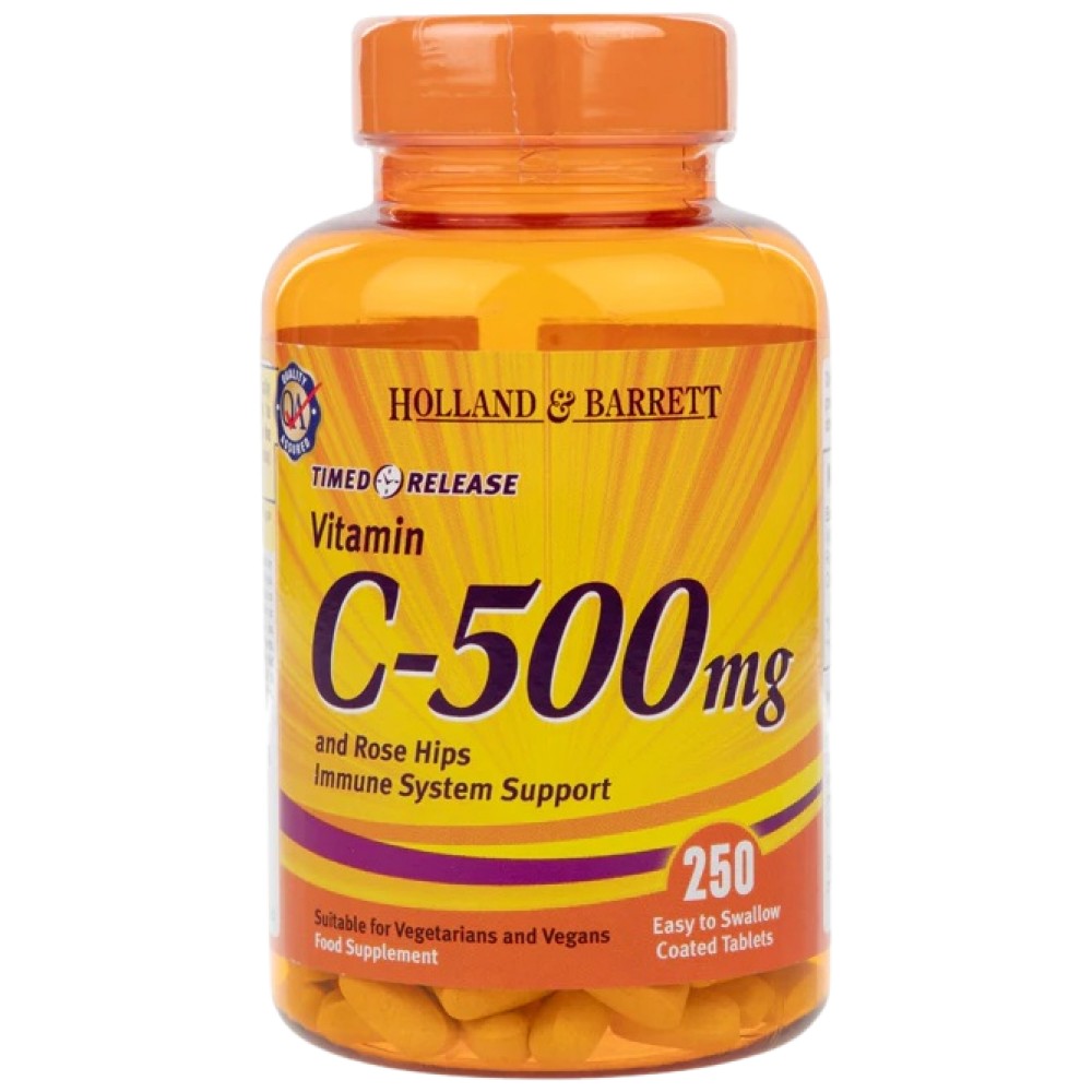 C-vitamin időzített felszabadulása 500 mg | Bioflavonoidokkal - 250 tabletta