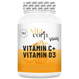 C-vitamin + D-vitamin Vitality - 90 tabletta