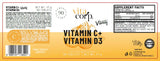 C-vitamin + D-vitamin Vitality - 90 tabletta