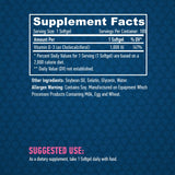 D-3-vitamin/1000 NE/100 lágyzselé
