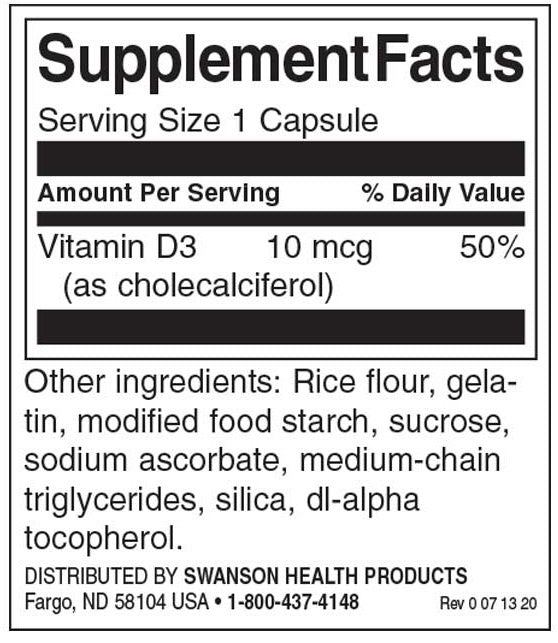 D-3-vitamin 400 NE - 250 kapszula