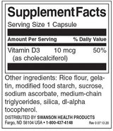 D-3-vitamin 400 NE - 250 kapszula