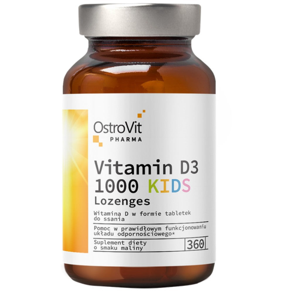 D3-vitamin 1000 Kids | Pasztillák 360 Nyelv alatti tabletta