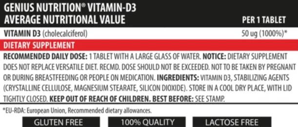 D3-vitamin - 90 kapszula