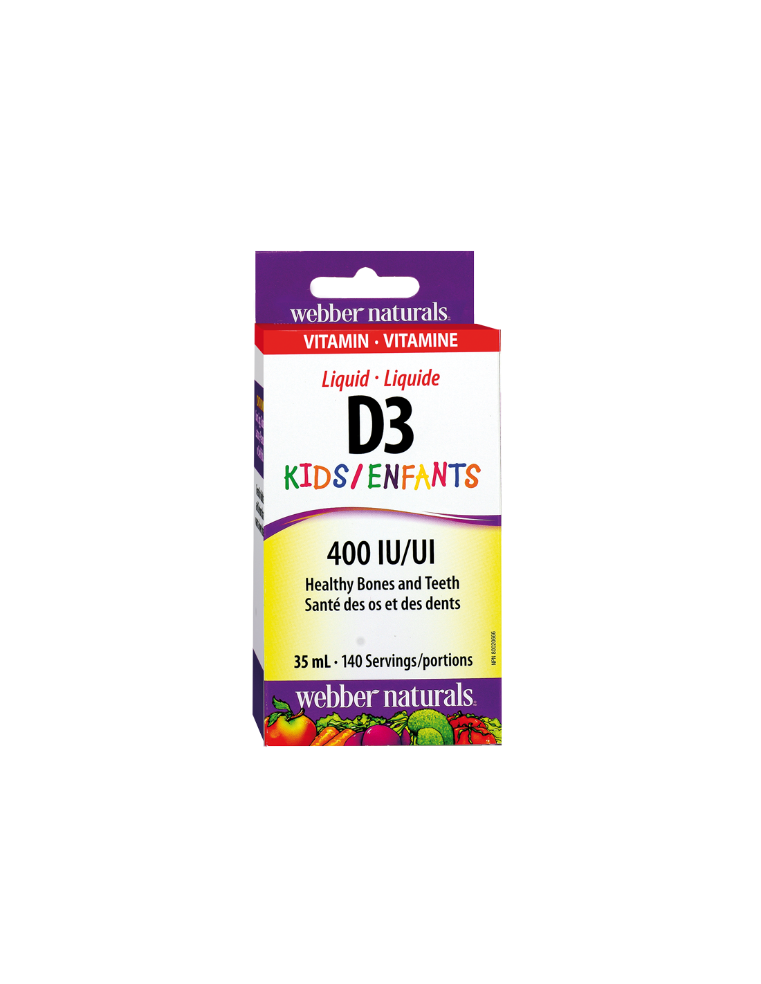 D3-vitamin gyerekeknek/D3-vitamin gyermekeknek 400 NE x 35 ml/140 adag