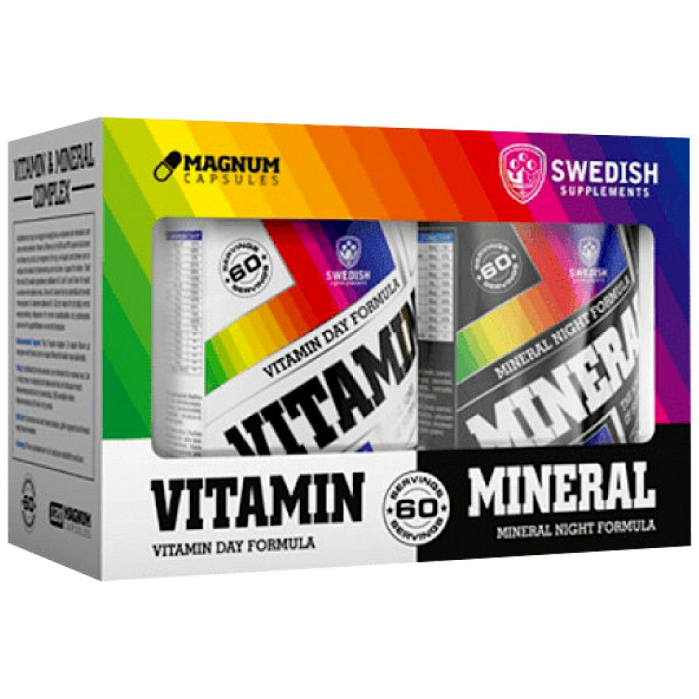 Vitamin Napi Formula & Ásványi Éjszakai Formula Komplex - 2 x 120 kapszula