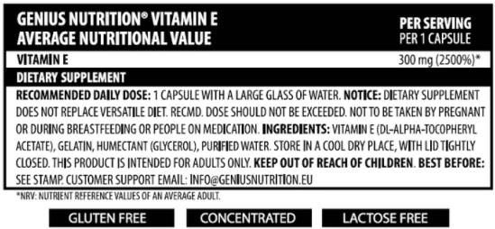 E-vitamin - 60 kapszula