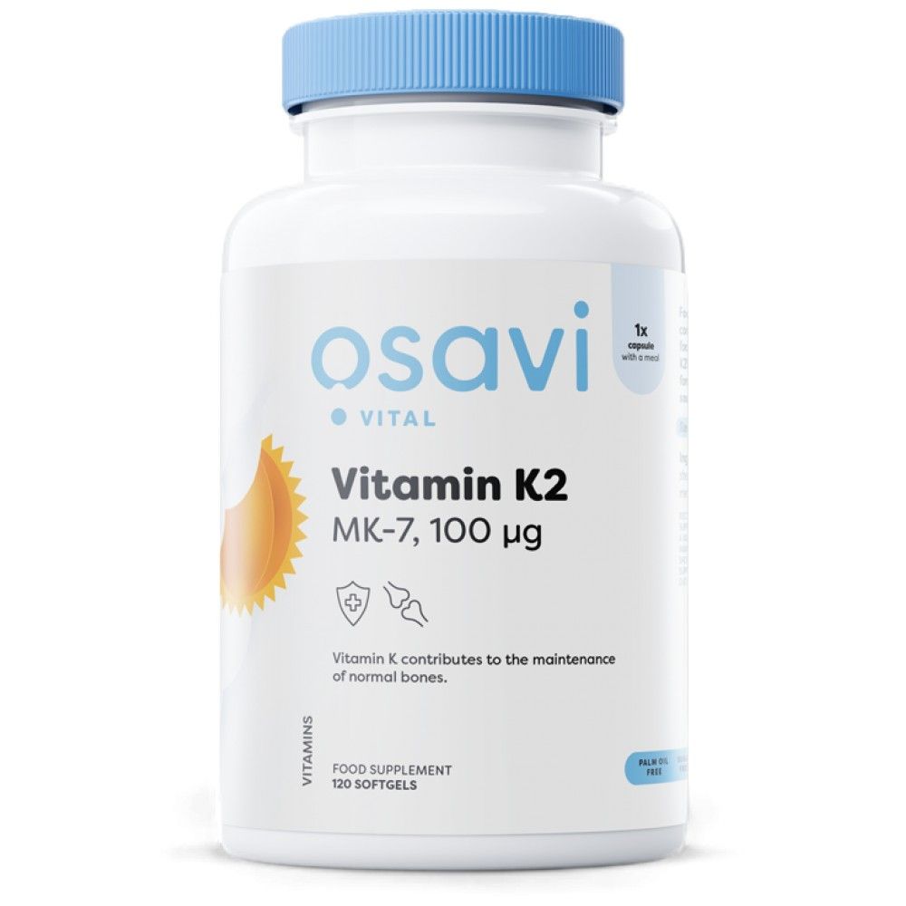 K2-vitamin MK-7 100 mcg - 120 gél kapszula