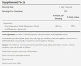 Magnesium Caps 400 mg - 180 capsules - Nutra Best Europe