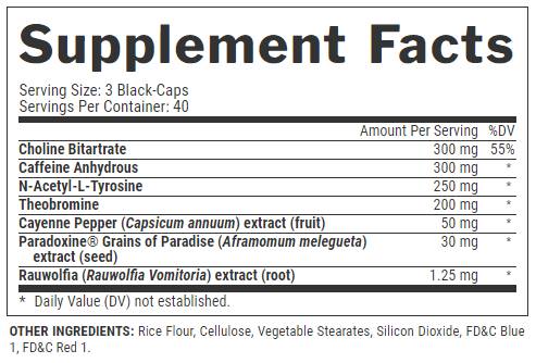 Lipo 6 Black / Intense - 120 capsules - Nutra Best Europe