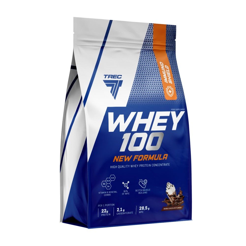Whey 100 | High Quality Whey Protein Concentrate with Immuno Shield - 700 grams - Nutra Best Europe