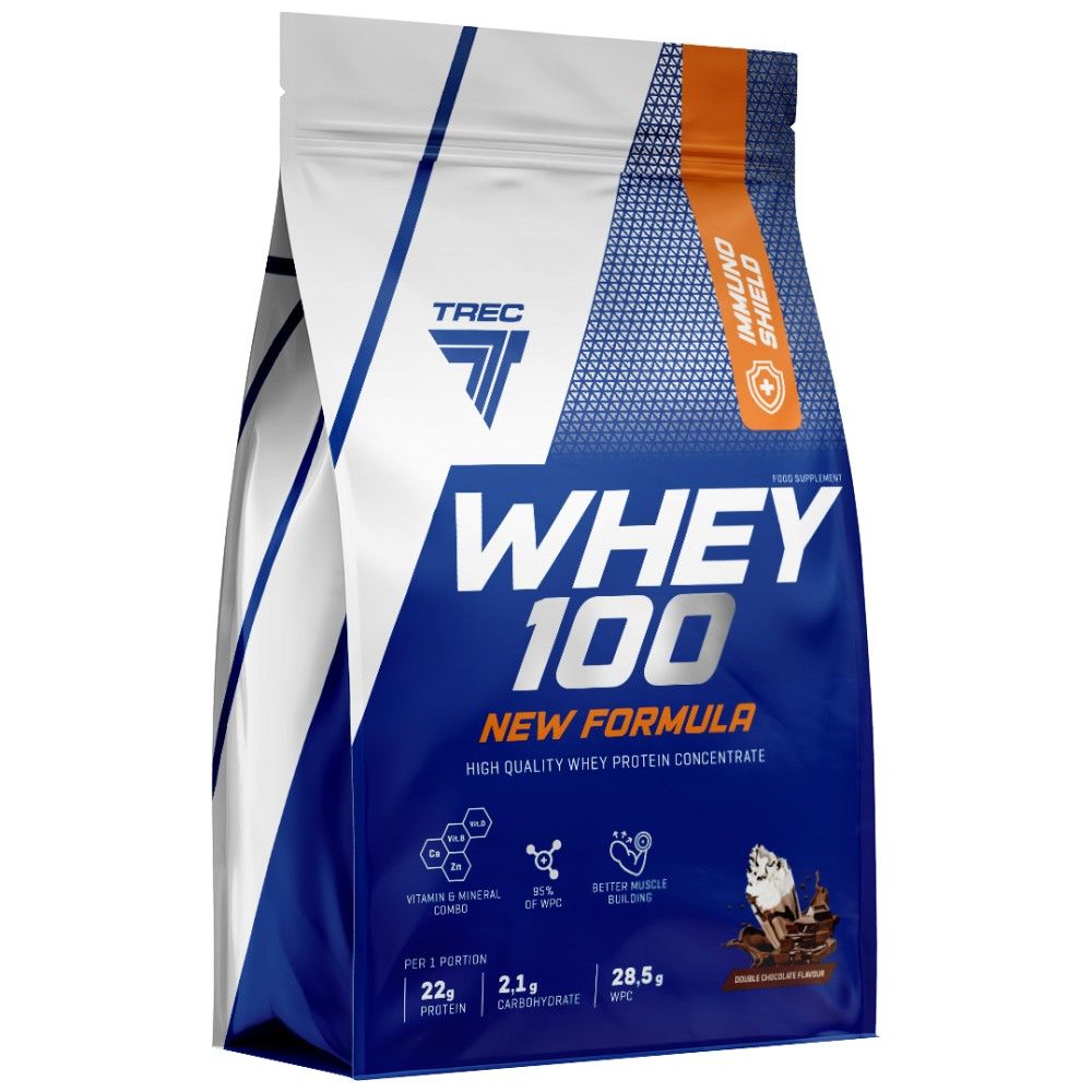 Whey 100 | High Quality Whey Protein Concentrate with Immuno Shield - 2000 grams - Nutra Best Europe