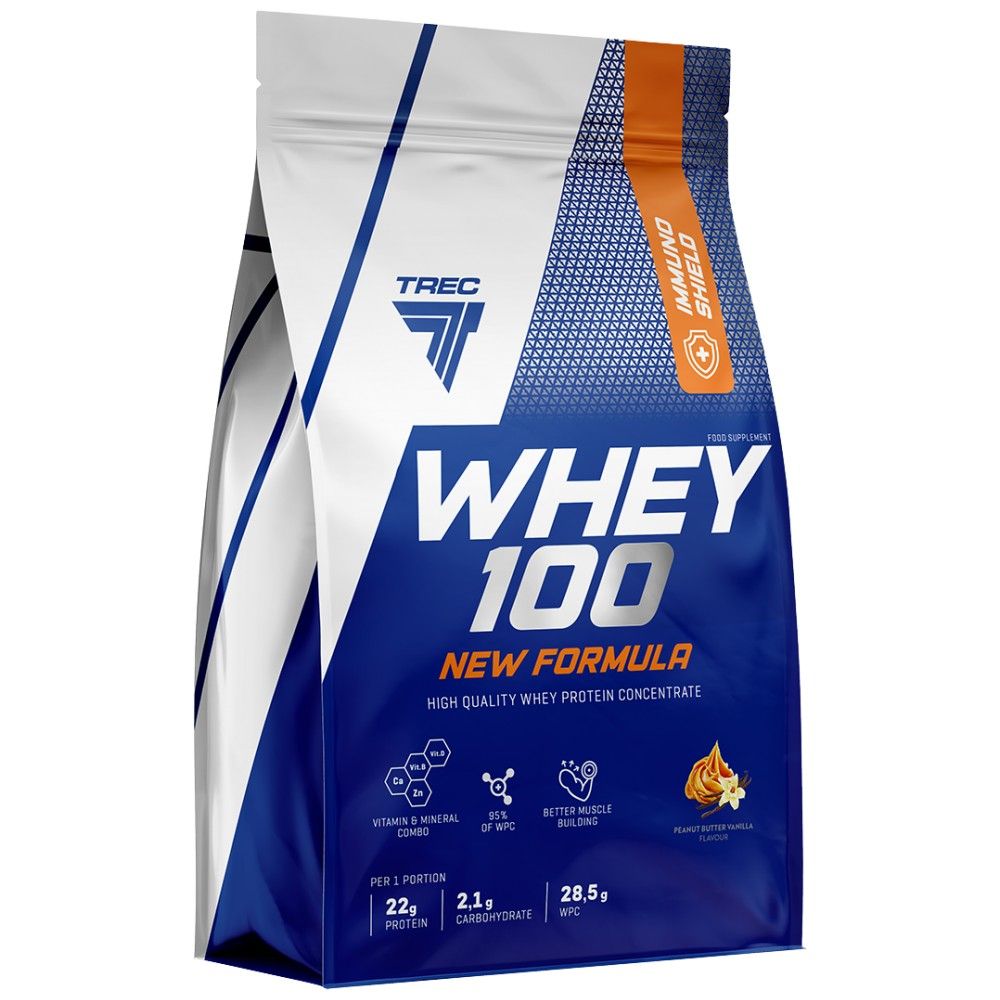 Whey 100 | High Quality Whey Protein Concentrate with Immuno Shield - 2000 grams - Nutra Best Europe